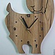 Заказать Козочка. N-art. Ярмарка Мастеров. . Часы классические Фото №3
