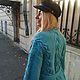 Заказать Вязаное пальто с косами из хлопка. Saharastyle.fashion. Ярмарка Мастеров. . Пальто Фото №3