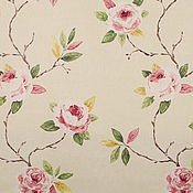 Английская ткань William Morris с птичками для штор