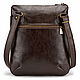 Leather bag 'Howard' (brown). Classic Bag. Russian leather Guild. My Livemaster. Фото №4