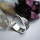 Кольцо Млечный путь, серебро 925 пробы с чернением. Кольца. Organic Jewelry. Серебро и золото. Интернет-магазин Ярмарка Мастеров.  Фото №2