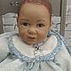 Винтаж: Малыш в голубом от Heidi Ott. Куклы винтажные. Старая сказка. Ярмарка Мастеров.  Фото №5