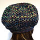 caps: Women's knitted beret cap made of 100% wool. Caps1. UrbanStyleKnit (usknits). My Livemaster. Фото №4
