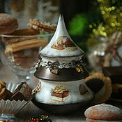 Подарки к праздникам handmade. Livemaster - original item Christmas tree Chocolate temptation. Decoupage. Handmade.