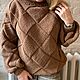Свитер из мериноса. Свитеры. SPITSA_shop. Ярмарка Мастеров.  Фото №4
