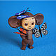 Чебурашка. Шарнирная кукла. OLegra dolls. Ярмарка Мастеров.  Фото №4