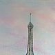 Oil painting Dear, I'm waiting for you in Paris!. Pictures. sharaeva-elena. My Livemaster. Фото №4