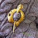 Wooden hair pin shawl pin. Fibula brooch. Woollywood_woodcarving. Online shopping on My Livemaster.  Фото №2