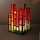 The city. Stained glass candle holder. Candlesticks. Glass Flowers. Online shopping on My Livemaster.  Фото №2