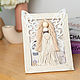 Order Copy of Macrame doll. White dress, on easel. Textile Shop Natalya. Livemaster. . Interior elements Фото №3