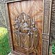 Картина из дерева славянский Бог Род дуб. Панно. Мастерская у Сергея (woodenzvyagin). Ярмарка Мастеров.  Фото №4