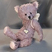 Куклы и игрушки handmade. Livemaster - original item Teddy Bears: Bear-angel. bold.. Handmade.
