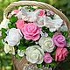 Wedding basket of soap roses. Soap. mil-anna-ru. Online shopping on My Livemaster.  Фото №2