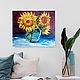 Order PAINTING SUNFLOWERS PICTURES WITH FLOWERS. orlovaalla. Livemaster. . Pictures Фото №3