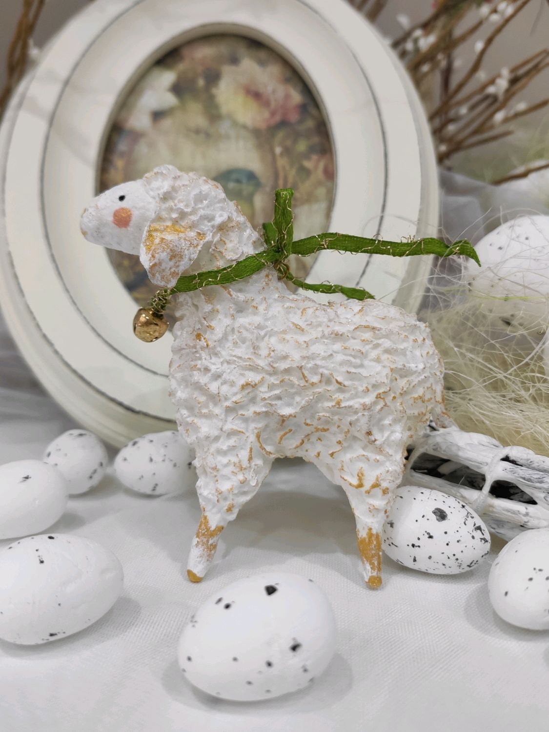 Новогодние поделки. Гламурная овечка из фетра. Мастер класс с пошаговыми фото