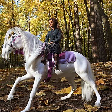 Карнавальный надувной костюм Всадник на лошади