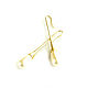 Swarovski Pearl Earrings long 'Swarovski Drops'gold. Earrings. Irina Moro. My Livemaster. Фото №5
