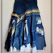 Комплект из юбки и сарафана