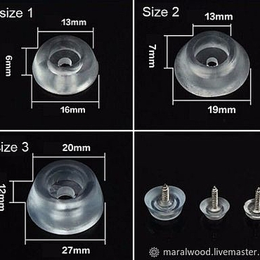 Силиконовые подставки для мебели