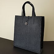 Сумки и аксессуары handmade. Livemaster - original item Bag bag without lining made of natural thick leather. Handmade.