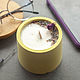 Aroma candle in concrete 'Mango sorbet', Candles, Moscow,  Фото №1