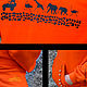 Order Women's sweatshirt orange, cool, bright hoodie. Lara (EnigmaStyle). Livemaster. . Sweater Jackets Фото №3