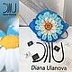 Ромашка. Клатчи. Diana Ulanova. Интернет-магазин Ярмарка Мастеров.  Фото №2