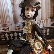 авторская кукла Елизавета, будуарная кукла