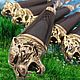 Tiger - wenge skewers with wooden handle gift, case to choose from, Skewers, Vacha,  Фото №1