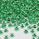 Czech beads 10/0 Green procras 10 g 38656 Preciosa, Beads, Solikamsk,  Фото №1