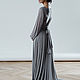 Stylish dress in gray Keyla. Wedding dresses. Boudoirwedding. My Livemaster. Фото №5