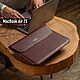 Чехол с клапаном на Makbook 15" бордовый, Чехол, Краснодар,  Фото №1