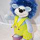 Soft toys: Hedgehog Bob. Stuffed Toys. The most beautiful toys. Online shopping on My Livemaster.  Фото №2