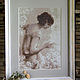 Embroidered picture of 'the Letter', Pictures, Vilnius,  Фото №1