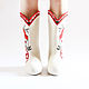 Boots 'Yarilo'. Felt boots. Miloslava. Online shopping on My Livemaster.  Фото №2