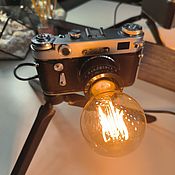 Настенный светильник из фотоаппарата в стиле Лофт (Loft)