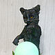  Черный кот (с шаром- светильником), Ночники, Набережные Челны,  Фото №1