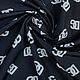 Плащевая Dolce Gabbana, черно-белая, арт. 94П24-4. Ткани. Ткани из Флоренции. Ярмарка Мастеров.  Фото №4