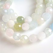 Материалы для творчества handmade. Livemaster - original item Beads: Beryl ball cut 4,5 mm. Handmade.