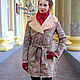 Paisley Coat, Woman's coat faux fur, Designer coat with lapels. Coats. Lara (EnigmaStyle). Online shopping on My Livemaster.  Фото №2