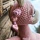 Заказать Дракон вязаный мягкая игрушка динозавр (розовый). Связано_Лисой (вязаные игрушки). Ярмарка Мастеров. . Амигуруми куклы и игрушки Фото №3