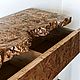 Консоль подвесная из карагача. Консоли. Андрей, SteelWoodStudio. Ярмарка Мастеров.  Фото №9