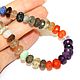 Микс камней 9,5-11мм нить 21см. Бусины. Beads. Ярмарка Мастеров.  Фото №4