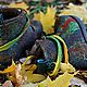 Ботинки  "Норвегия". Ботинки. Дизайнерский эксклюзив от Ирины Федотовой.. Ярмарка Мастеров.  Фото №5