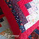 Подушки лоскутные, стёганые Жар-птица. Подушки. LA-Design (patchwork). Интернет-магазин Ярмарка Мастеров.  Фото №2