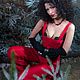 Авторский костюм «Lady in red”. Костюмы. Мастерская Кутюрье (kutyrie). Ярмарка Мастеров.  Фото №6