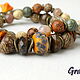 Bracelet made from natural materials, Bead bracelet, Moscow,  Фото №1