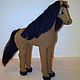 Horse knitted miniature. Stuffed Toys. Made in Arkhangelsk (madeinarh). Online shopping on My Livemaster.  Фото №2