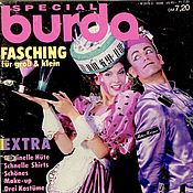 Материалы для творчества handmade. Livemaster - original item Burda Special Magazine - Carnival Fashion 1988 E 951. Handmade.