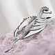 brooch Lily of the valley. Primrose. Stick pin. master Alena Litvin. My Livemaster. Фото №10